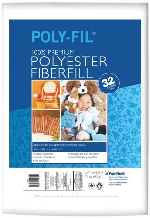 Poly-Fil Stuffing 32oz FPF32 – The Sewing Studio Fabric Superstore